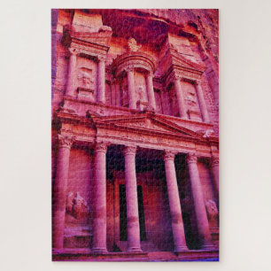 Petra Treasury Jigsaw Puzzle