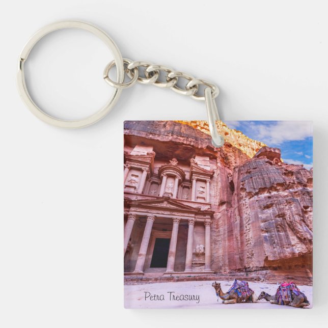Petra Treasury Key Ring (Front)