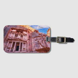 Petra Treasury Luggage Tag