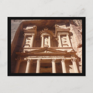 petra treasury postcard
