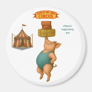 Petra's balancing act magnet