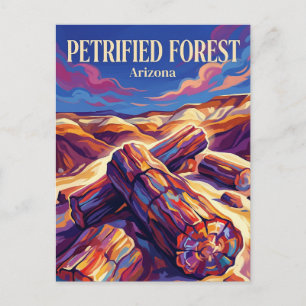 Petrified Forest National Park Arizona Postcard