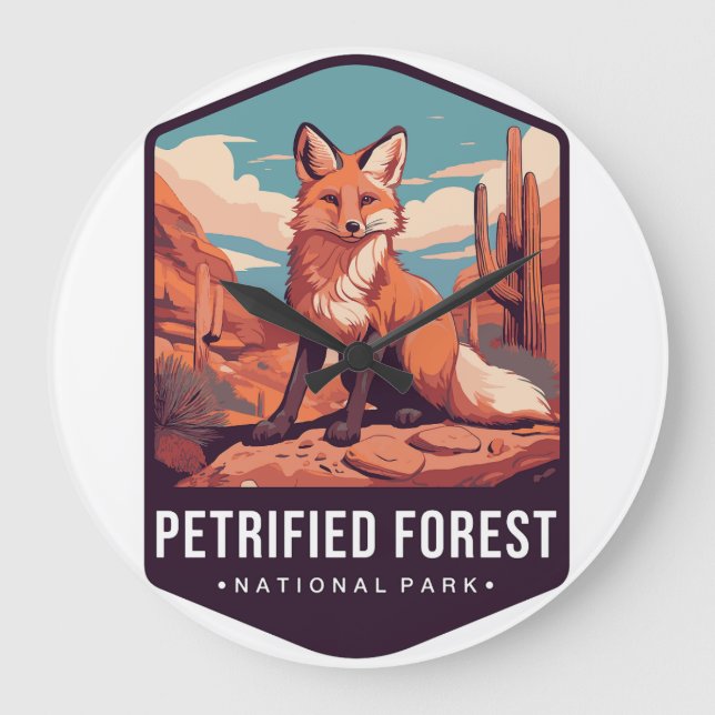 PETRIFIED FOREST NATIONAL PARK CLOCK 2025 (Front)