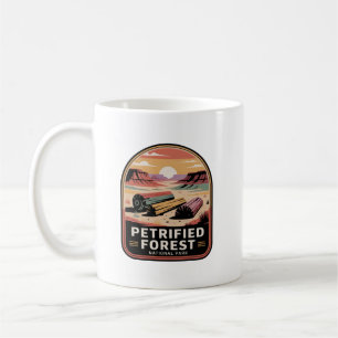Petrified Forest National Park Desert Badge Coffee Mug