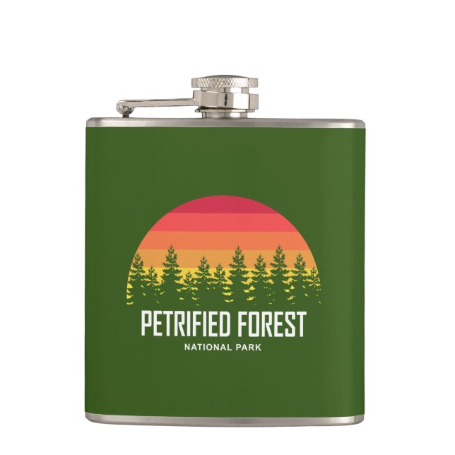 Petrified Forest National Park Hip Flask (Front)