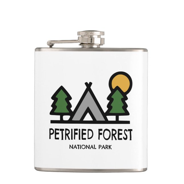 Petrified Forest National Park Hip Flask (Front)