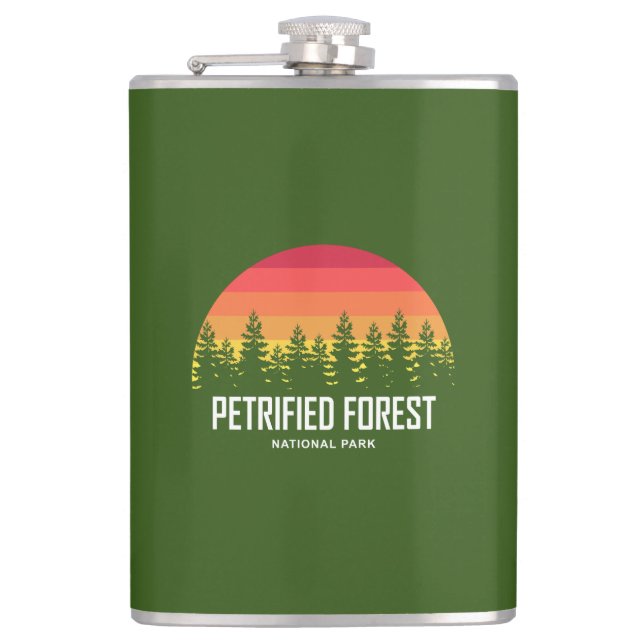 Petrified Forest National Park Hip Flask (Front)