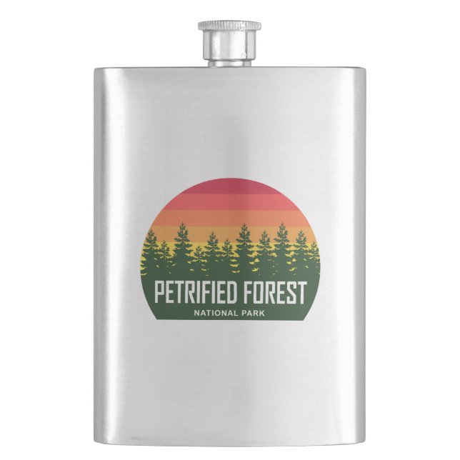 Petrified Forest National Park Hip Flask (Front)
