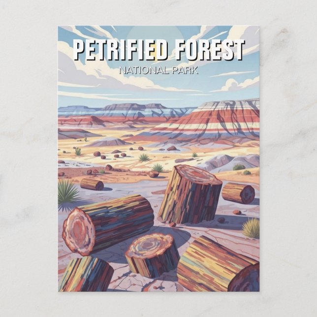 Petrified Forest National Park Postcard (Front)