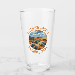 Petrified Forest National Park Retro Distressed Glass