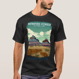 Petrified Forest National Park Travel Poster T-Shirt