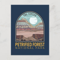 Petrified Forest National Park Vintage Emblem
