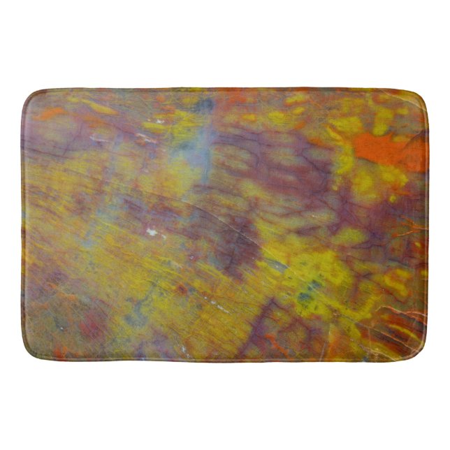 Petrified Wood Bath Mat (Front)