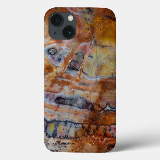 Petrified Wood Brown Case-Mate iPhone Case (Back)