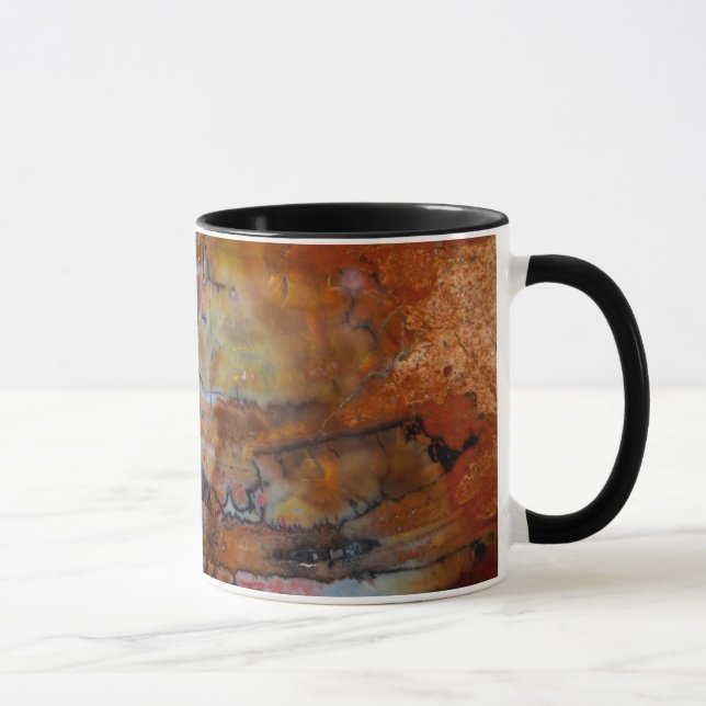 Petrified Wood Brown Mug (Right)