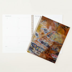 Petrified Wood Brown Planner