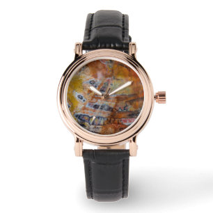Petrified Wood Brown Watch