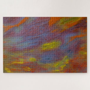 Petrified Wood Close-Up Jigsaw Puzzle