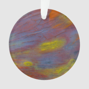 Petrified Wood Close-Up Ornament