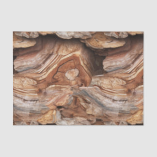 Petrified Wood Decoupage Tissue Paper