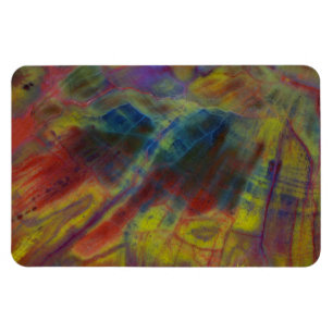 Petrified Wood Vertical Magnet