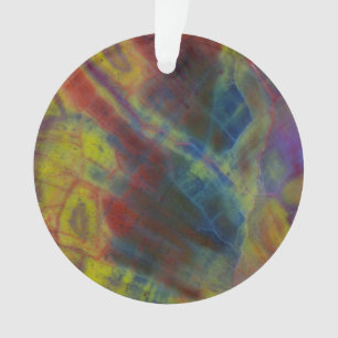 Petrified Wood Vertical Ornament