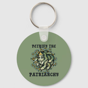 Petrify the Patriarchy Medusa Gorgon Key Ring