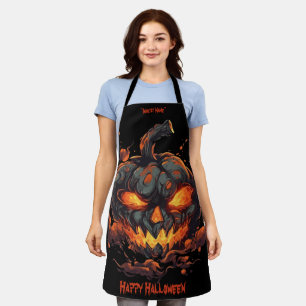 Petrifying Pumpkin Apron