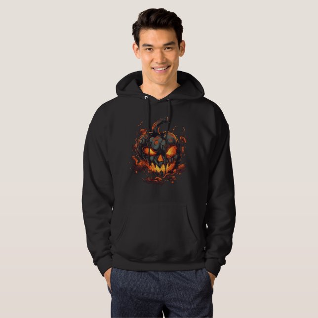  Petrifying Pumpkin Hoodie (Front Full)
