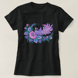 Petrikivka Ukrainian folk art watercolours T-Shirt