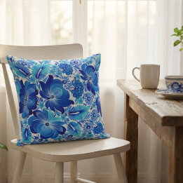 Petrikivka Ukrainian traditional folk art.  Cushion