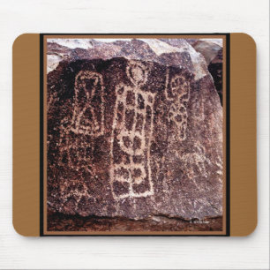 PETROGLYPHS AMERICAN SOUTHWEST, NEVADA DESERT MOUSE PAD