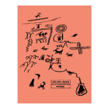 Petroglyphs at Atlatl Rock at Valley of Fire State