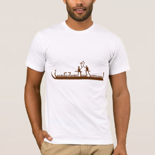 Petroglyphs Norway Viking Warriors T-Shirt