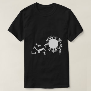 Petroglyphs Rock Carvings in Tanum T-Shirt