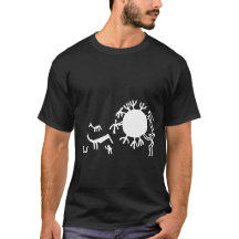 Petroglyphs Rock Carvings in Tanum T-Shirt