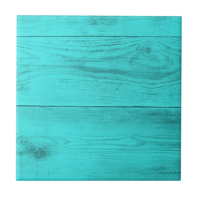 Petrol Wood Structure Tile (Front)