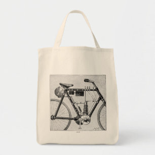 Petrolette Omega Motorcycle, 1895 Tote Bag