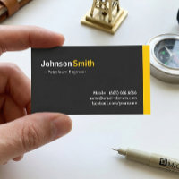 Petroleum Engineer - Modern Minimalist Amber