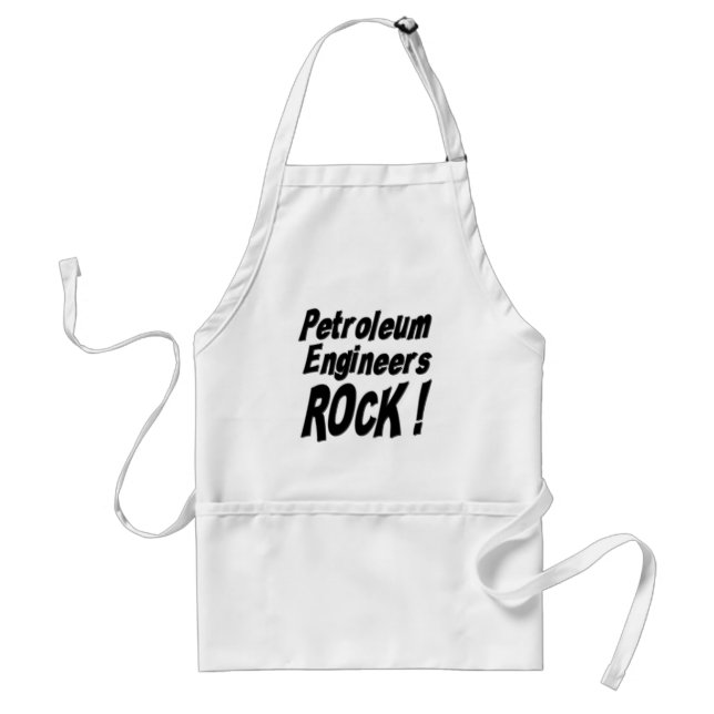 Petroleum Engineers Rock! Apron (Front)
