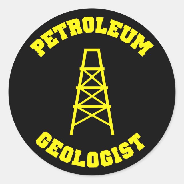 Petroleum Geologist Sticker (Front)