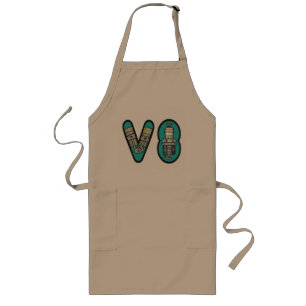 Petrolhead V8 Car Enthusiast Long Apron