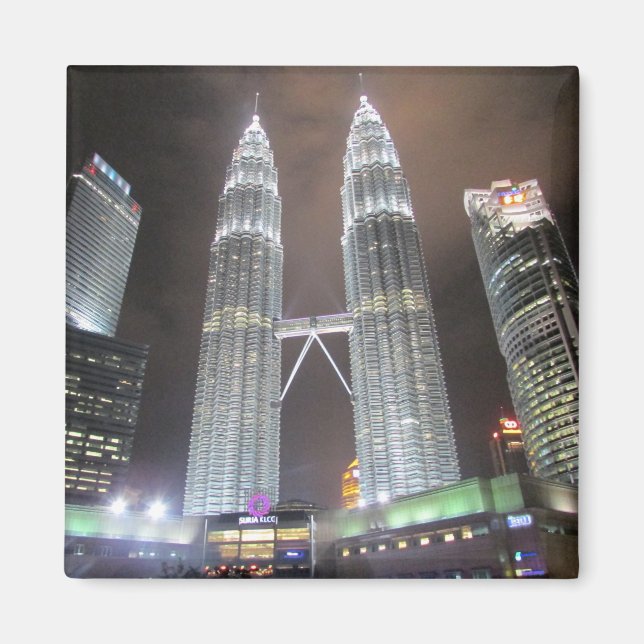 petronas night lights magnet (Front)