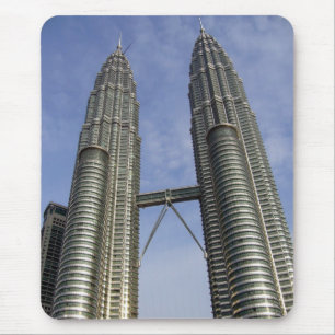 petronas towers kl mouse pad
