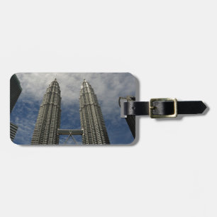 Petronas Towers Kuala Lumpur Malaysia Luggage Tag