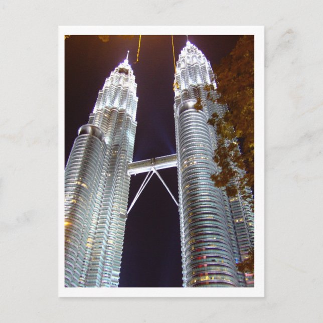 Petronas Twin Tower, KLCC Postcard (Front)