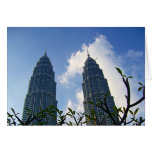 petronas twin towers tops