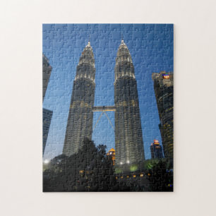 Petronas twins towers jigsaw puzzle
