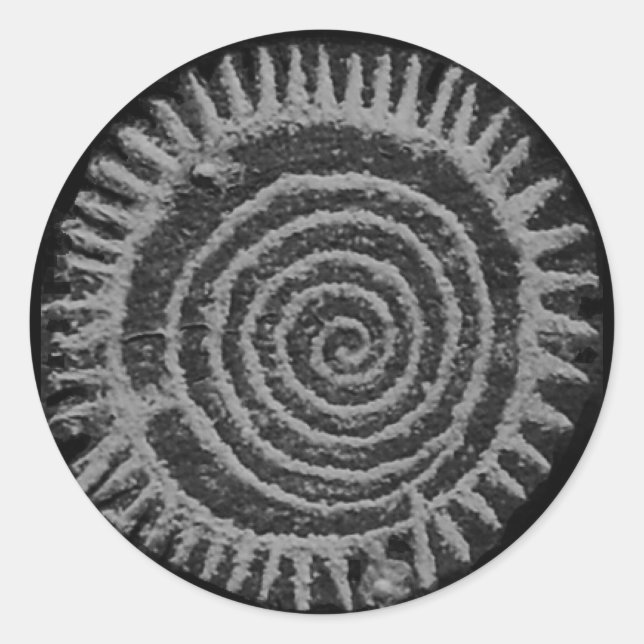 PetroSticker Classic Round Sticker (Front)