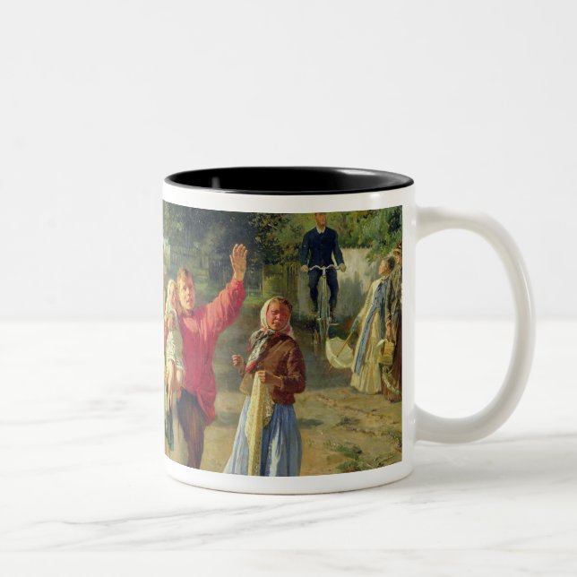 Petrushka is coming, 1888 Two-Tone coffee mug (Right)